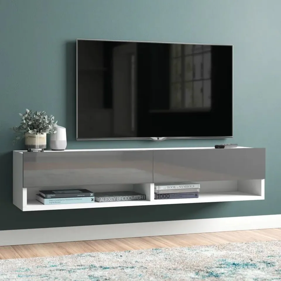 BOXED MCGRAY FLOATING TV STAND FOR TVS 60"