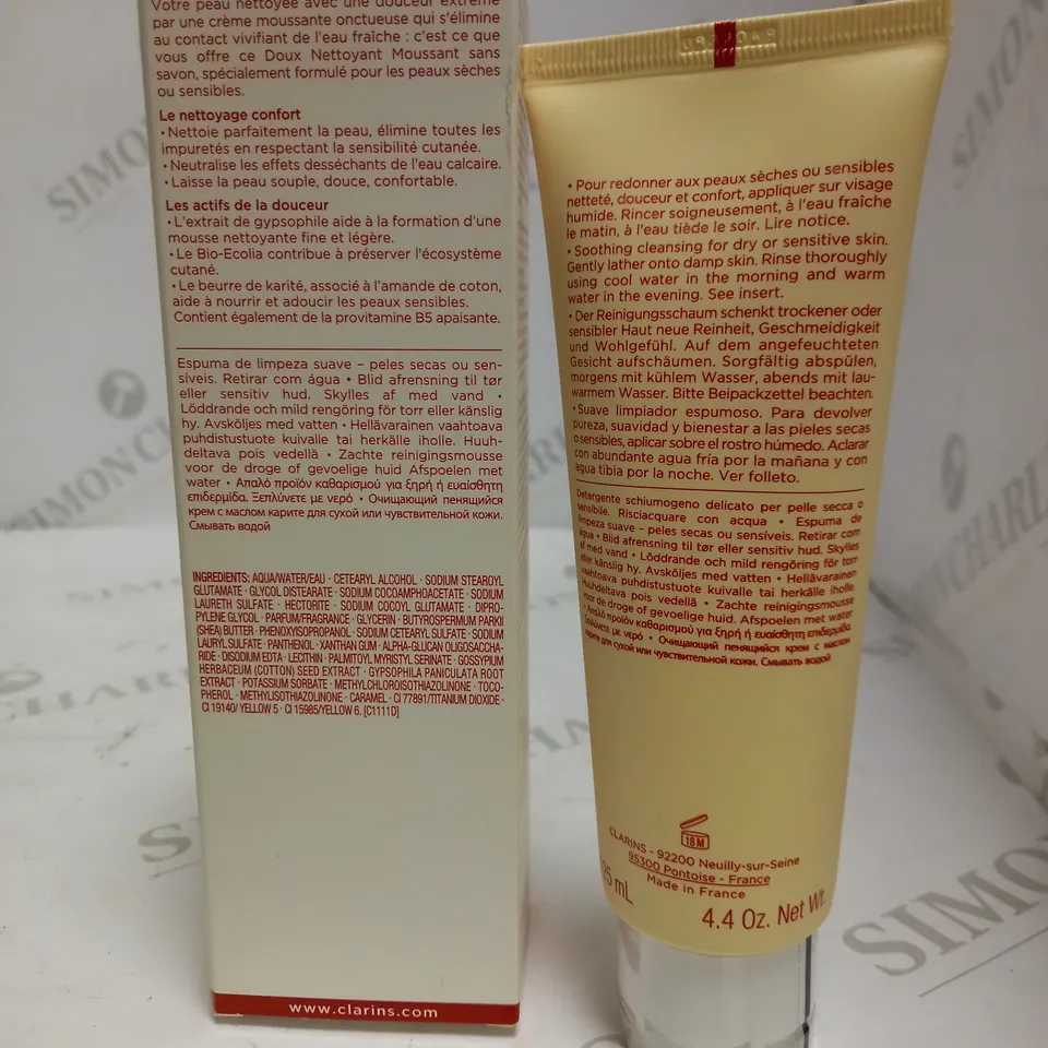 CLARINS GENTLE FOAMING CLEANSER