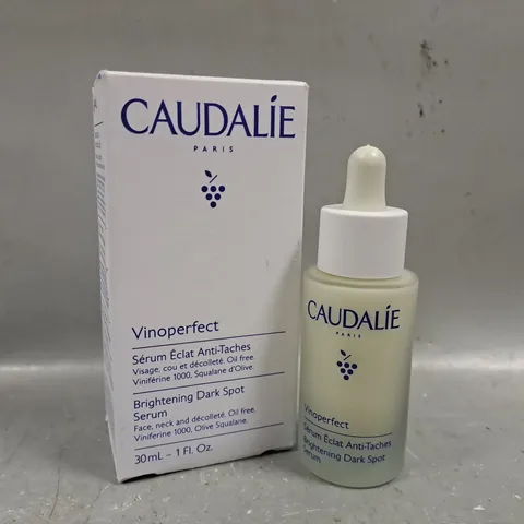 BOXED CAUDALIE VINOPERFECT BRIGHTENING DARK SPOT SERUM 30ML