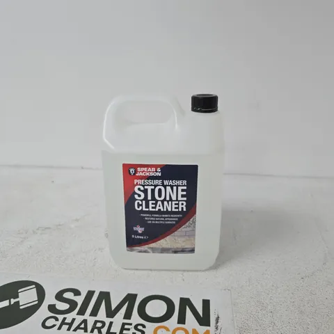 SPEAR & JACKSON STONE CLEANER FOR PRESSURE WASHERS – 5 LITRES