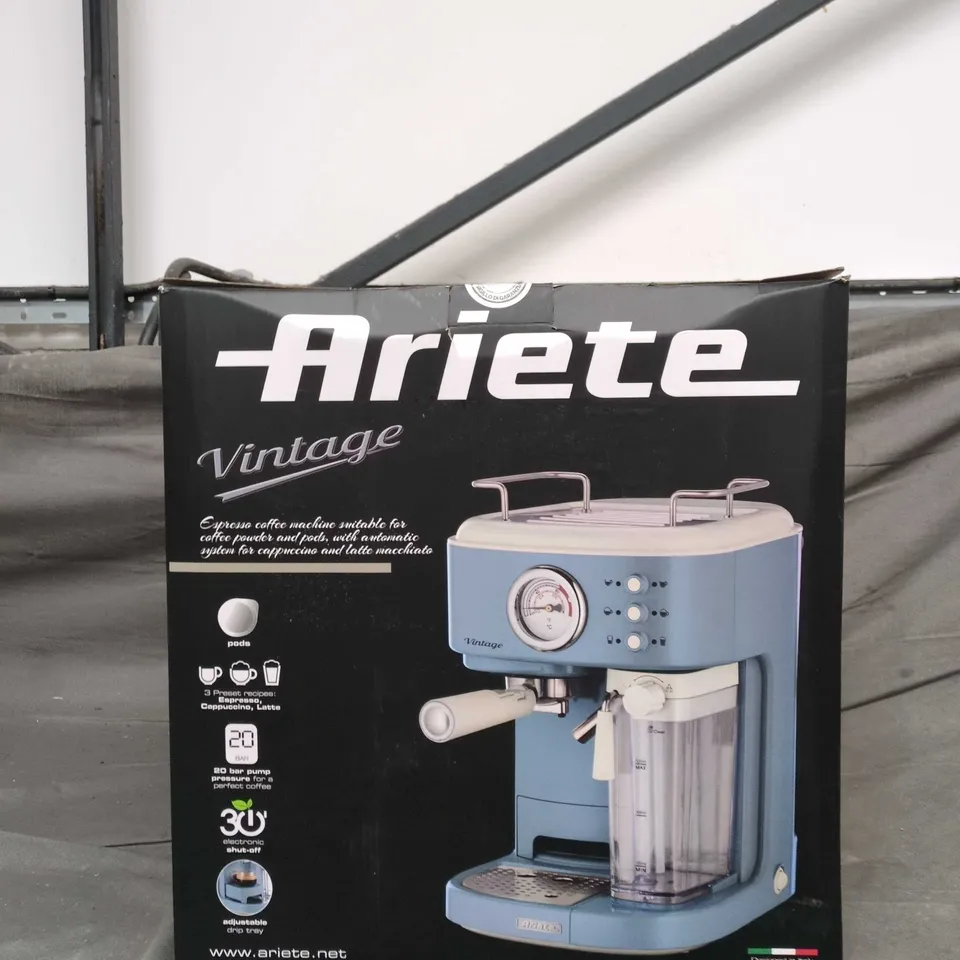 ARIETE VINTAGE ESPRESSO COFFEE MACHINE 