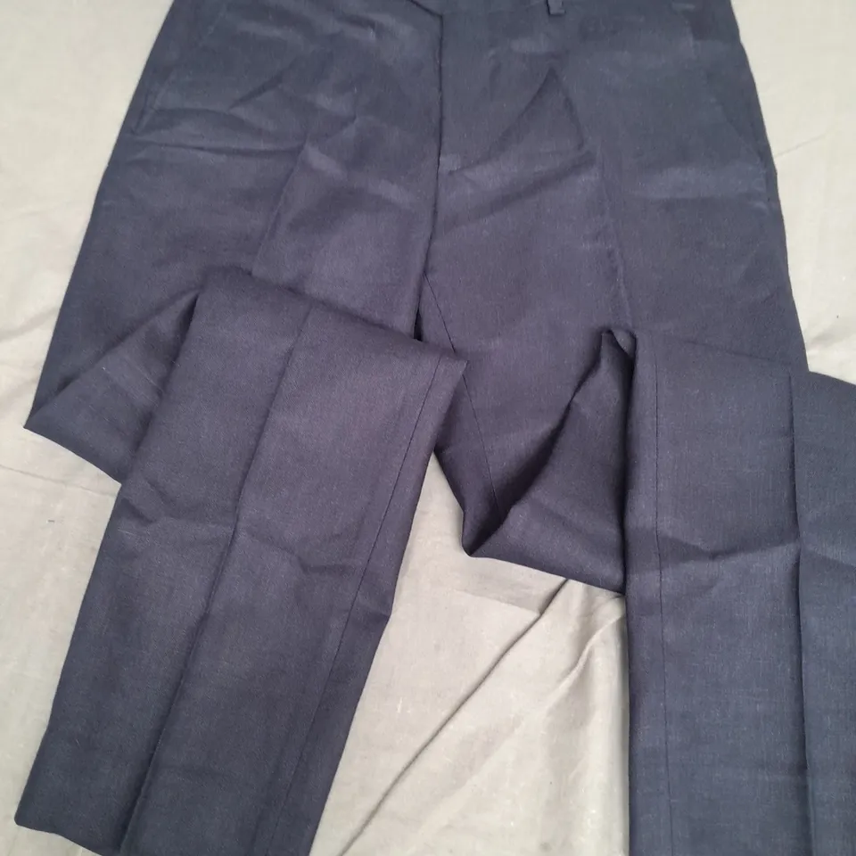 MOSS LONDON SLIM FIT BLUE TROUSERS - 30S
