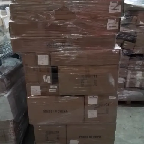 PALLET CONTAINING VARIOUS ASSORTED BATHROOM UNITS AND DINING TABLES ETC.