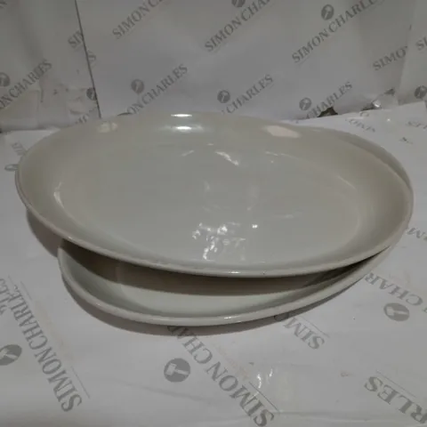 SET OF THREE LARGE SERVING PLATES- COLELCTION ONLY