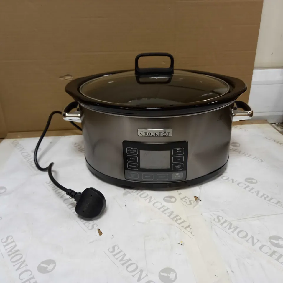 CROCK-POT TIMESELECT DIGITAL SLOW COOKER