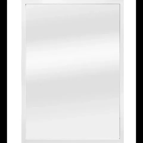 BOXED CHEVAL WALL MOUNTED MIRROR - WHITE - 70X100CM