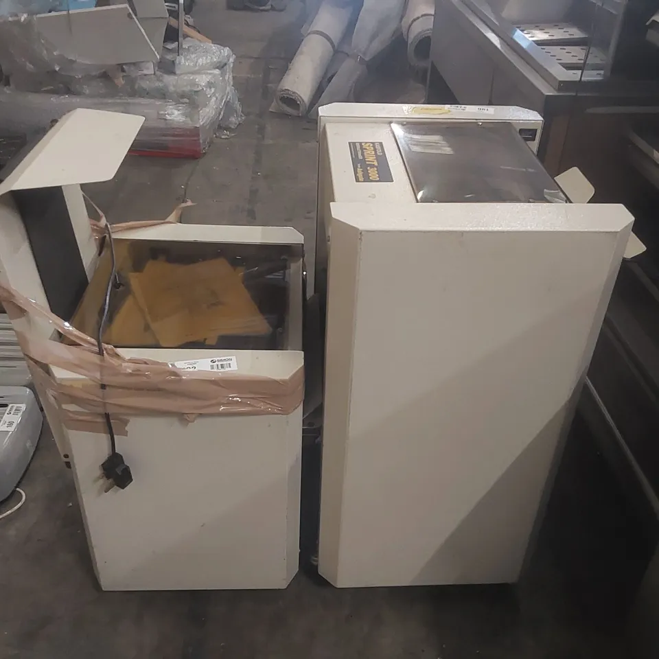KASFOLD 3000 BOOKLET MAKER (2 ITEMS)