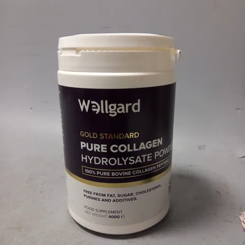 SEALED WELLGARD GOLD STANDARD PURE COLLAGEN HYDROLYSATE POWDER - 400G