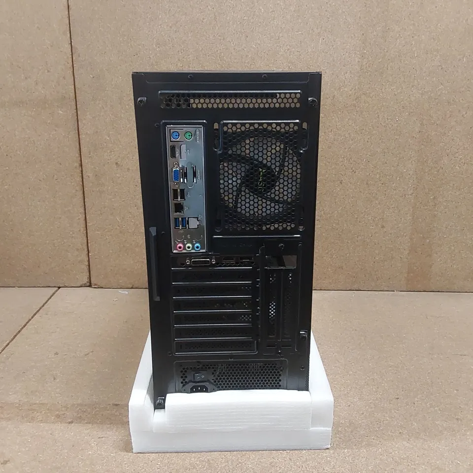 BOXED CUSTOM GAMING PC - GEFORCE RTX 3050 6GB PALIT GRAPHICS CARD, INTEL I7-2600 CPU, 600W ATX PSU, 16GB RAM, 256GB SSD ECT