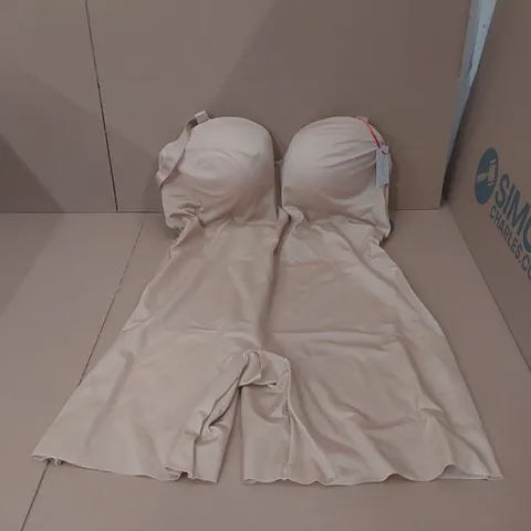 BOX CONTAINING APPROXIMATELY 9x BRAND NEW MAGISCULPT ALMOND BODYSUITS - SIZE 40E