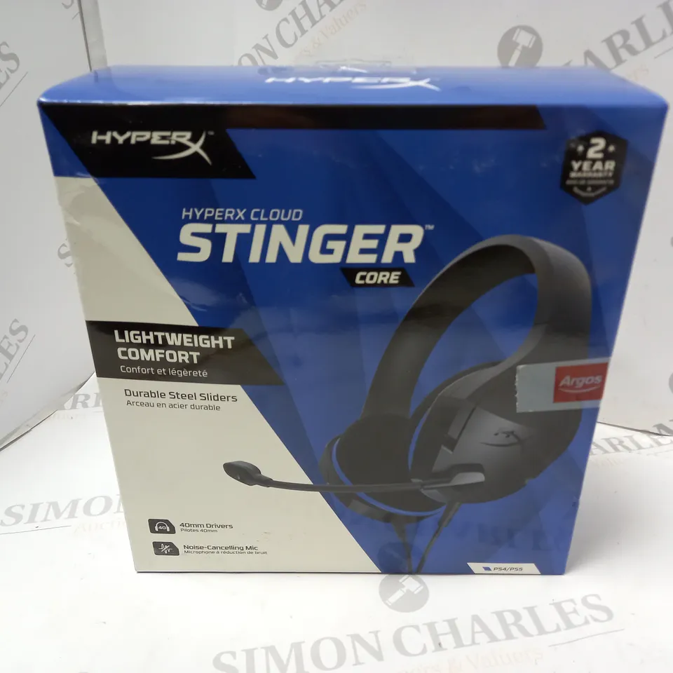 BOXED HYPERX CLOUD STINGER CORE HEADSET