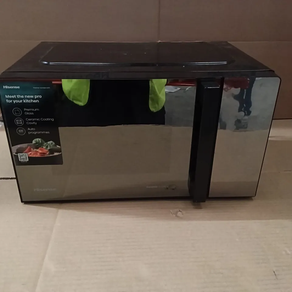 BOXED HISENSE MICROWAVE OVEN BLACK H20MOMBS4HGUK
