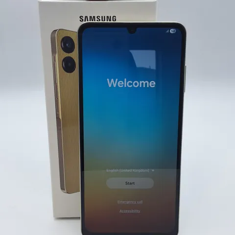 BOXED SAMSUNG GALAXY A06 4GB/64GB IN GOLD - SM-A065F