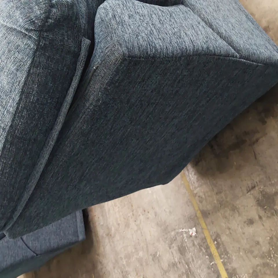 QUALITY BRITISH DESIGNER G PLAN MALVERN POWER RECLINING EASY CHAIR REEF MIDNIGHT FABRIC 