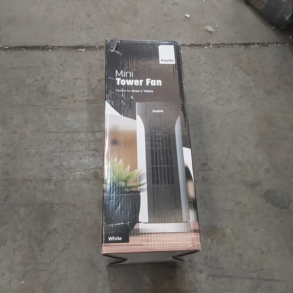 BOXED KEPLIN MINI TOWER FAN 