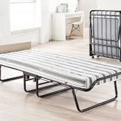 BOXED JAY-BE SUPREME AUTOMATIC FOLDING BED WITH REBOUND E-FIBRE MATTRESS 