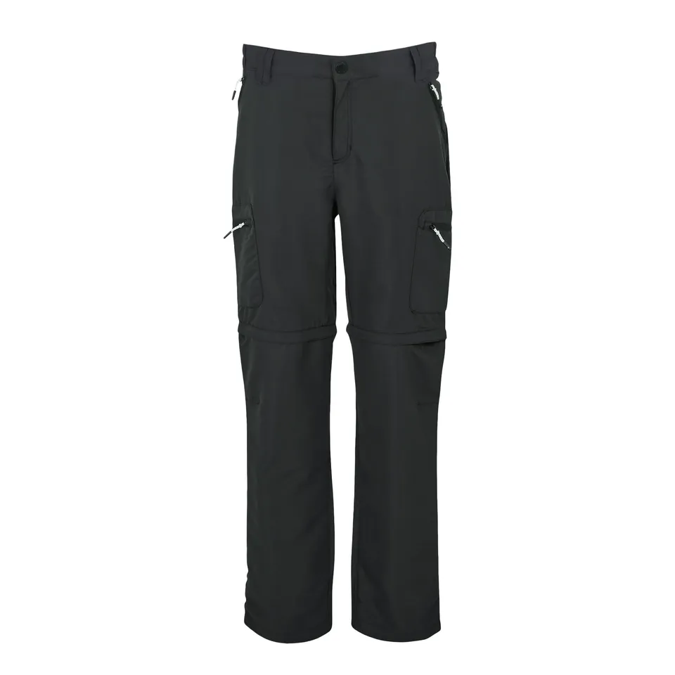 BRAND NEW REGATTA MEN'S LEESVILLE III ZIP OFF WALKING TROUSERS IN ASH SIZE UK 44"