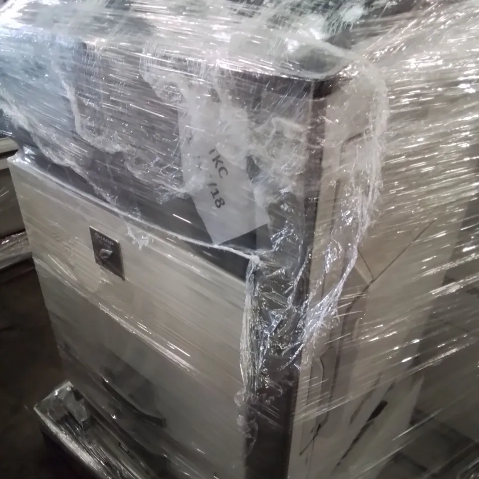 PALLET OF THREE SHARP OFFICE PRINTERS,INCLUDING, MX-23+4, MX-3110N & MX-4112N