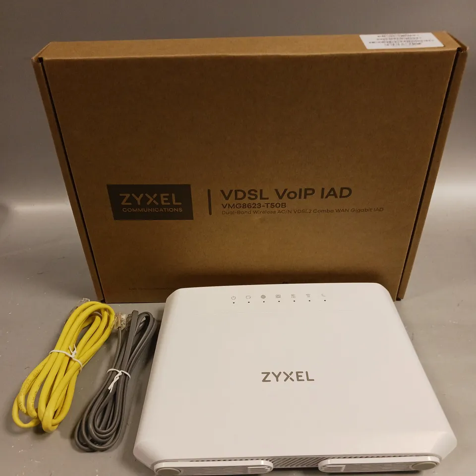 BOXED ZYXEL VDSL DUAL BAND WIRELESS ROUTER 