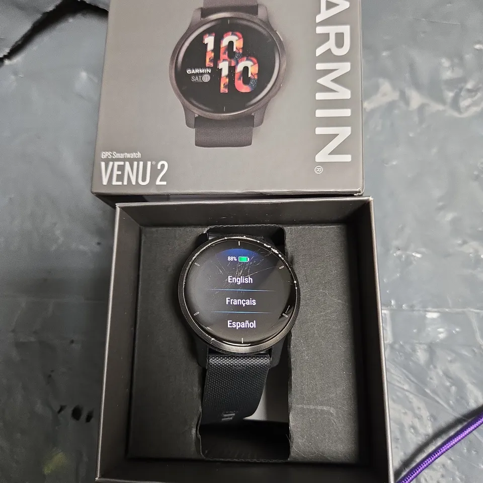 GARMIN VENU 2 GPS SMARTWATCH – BOXED
