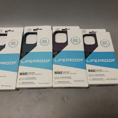 BOXED LOT OF APPROX 25 MOBILE PHONE CASES FOR IPHONE VARIOUS COLOURS. MODELS UNSPECIFIED