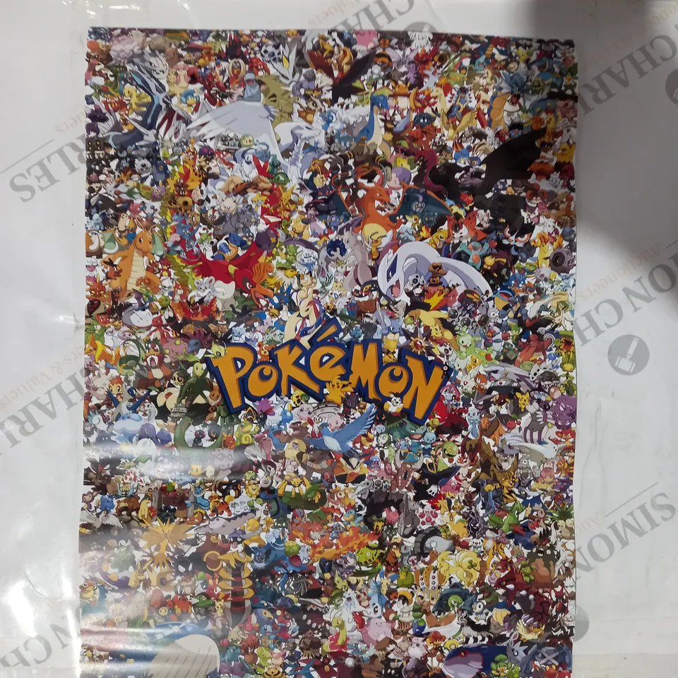 POKÉMON GENERATION 1-5 FULL POKÉDEX POSTER ART PRINT