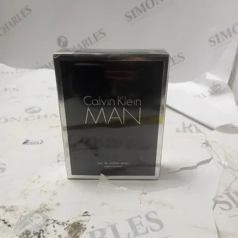 BOXED AND SEALED CALVIN KLEIN MAN EAU DE TOILETTE SPRAY 50ML
