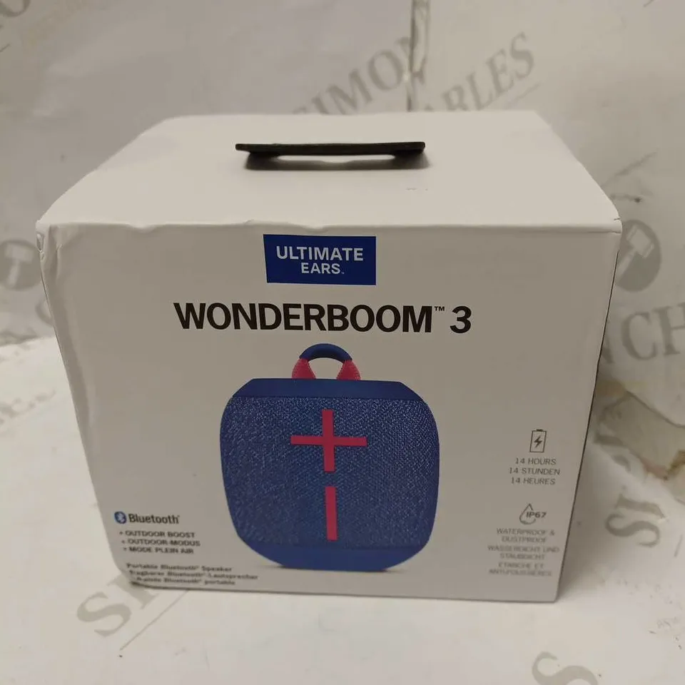 ULTIMATE EARS WONDERBOOM 3 BLUE/PINK
