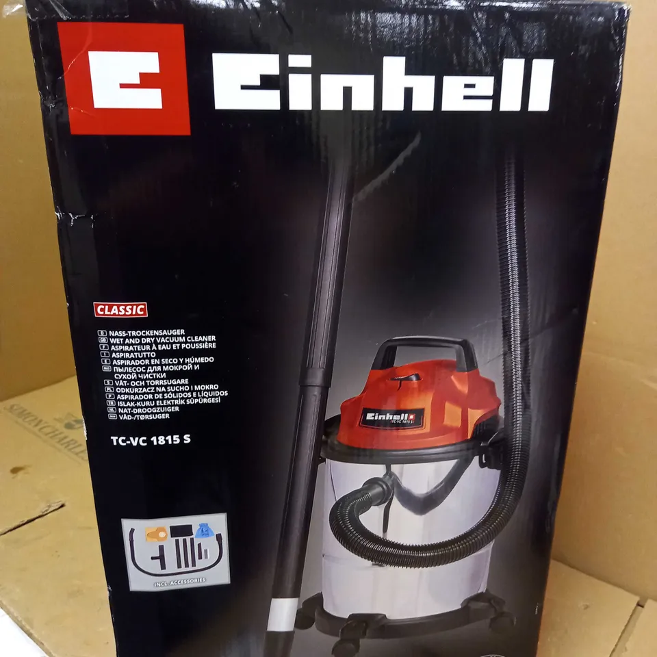 EINHELL WET AND DRY VACCUUM TC-TV 1815 S