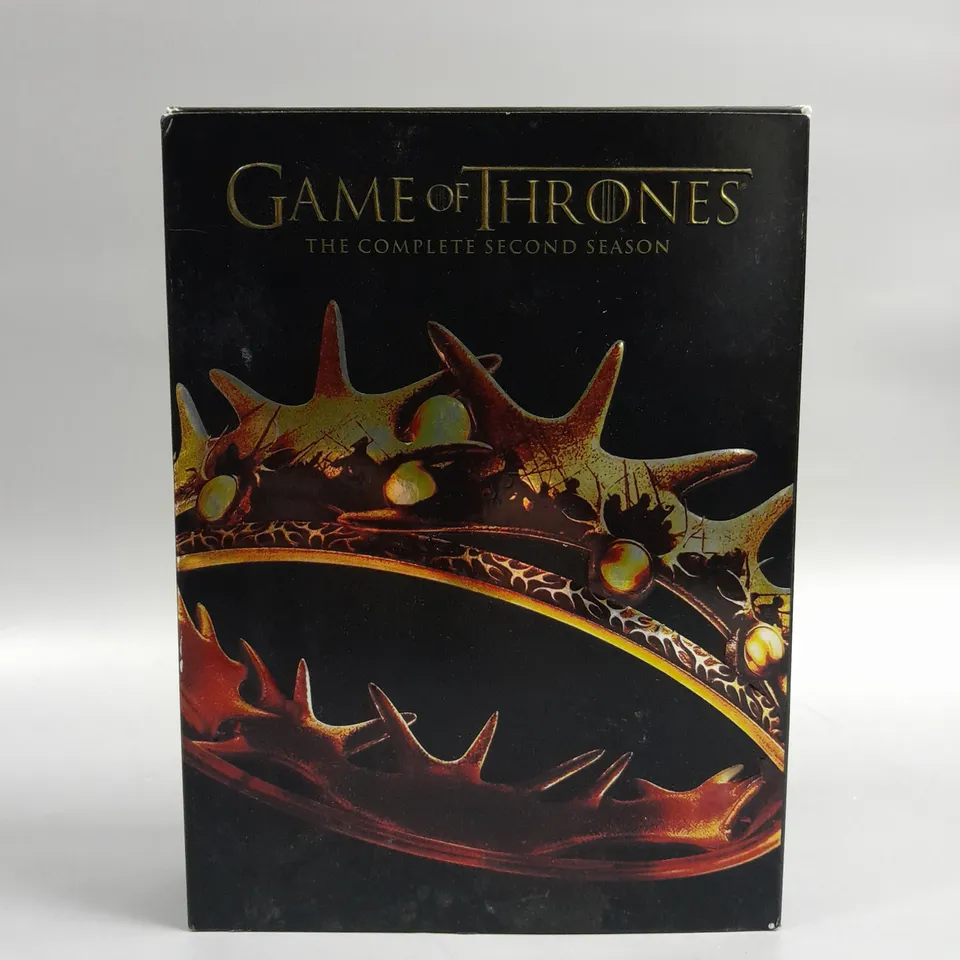 GAME OF THRONES COMPLETE SECOND SEASON BOX SET 