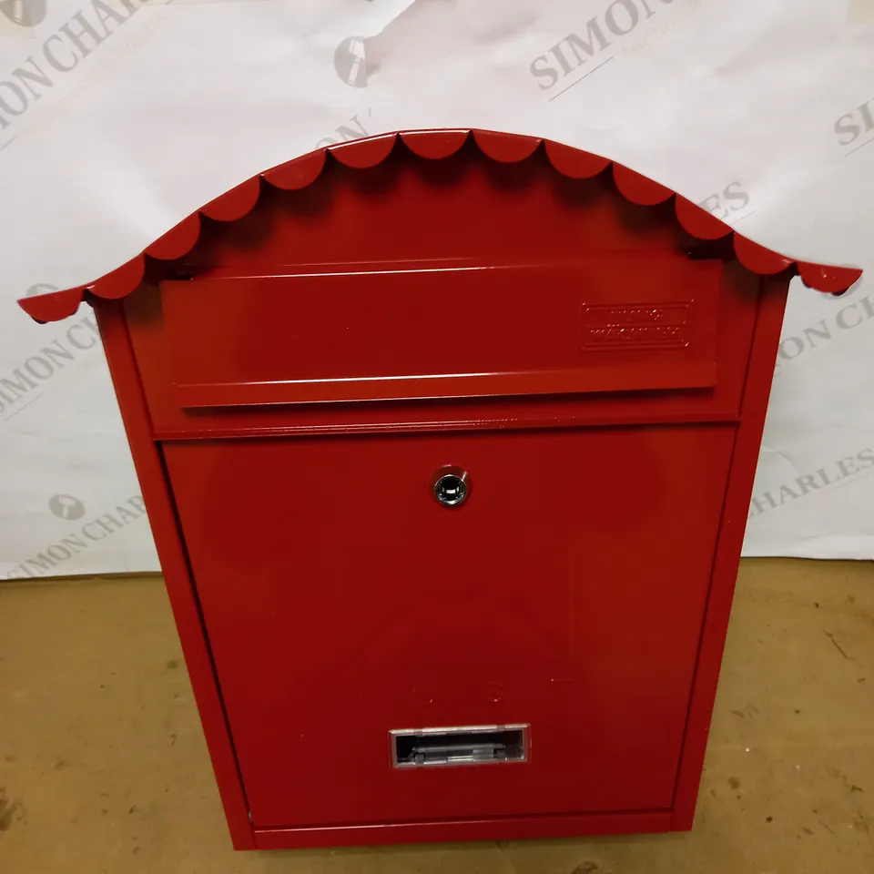 BURG-WACHTER MB01R CLASSIC WALL MOUNTED GALVANISED STEEL LOCKABLE WEATHERPROOF POST BOX