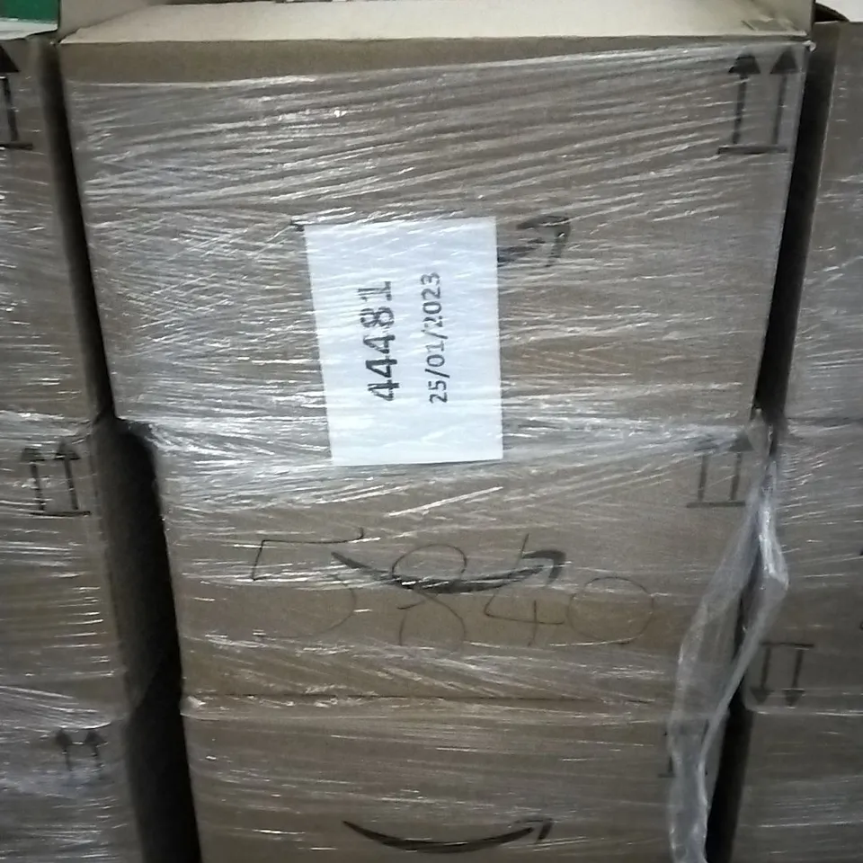 PALLET OF ASSORTED ITEMS INCLUDING SAFE MANDOLINE SLICER, ANNUAL PLANNER, CONNECT 4 SHOTS GAME, BAMBOO BOOK STAND, INSECT NETTING, CAR DOOR HANDLE