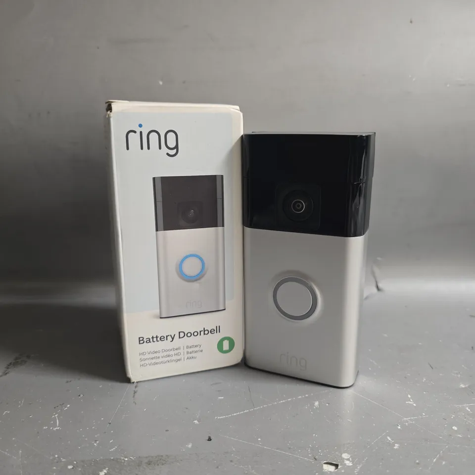BOXED RING BATTERY DOORBELL