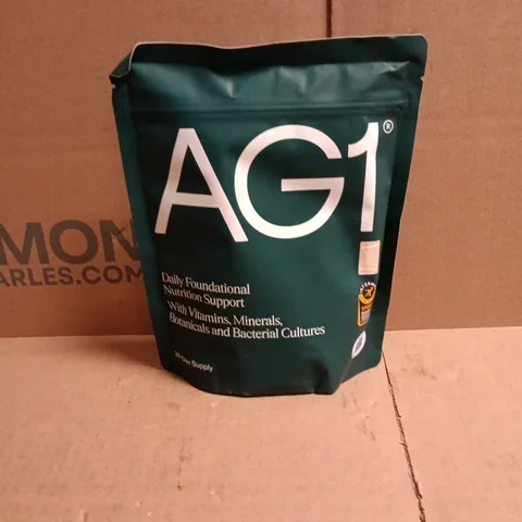 AG1 DAILY NUTRITIONAL SUPPORT 30 DAY SUPPLY