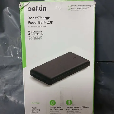 BELKIN BOOSTCHARGE POWERBANK 20K