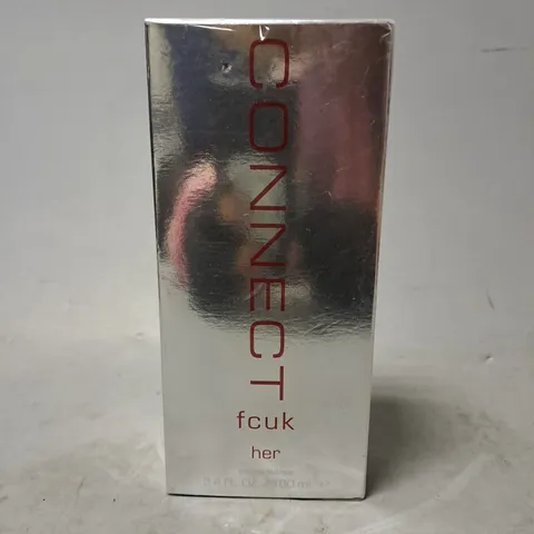 BOXED AND SEALED FCUK HER CONNECT EAU DE TOILETTE 100ML