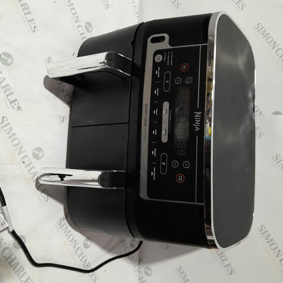 BOXED NINJA FOODI MAX 9.5L DUAL ZONE AIRFRYER AF451UK