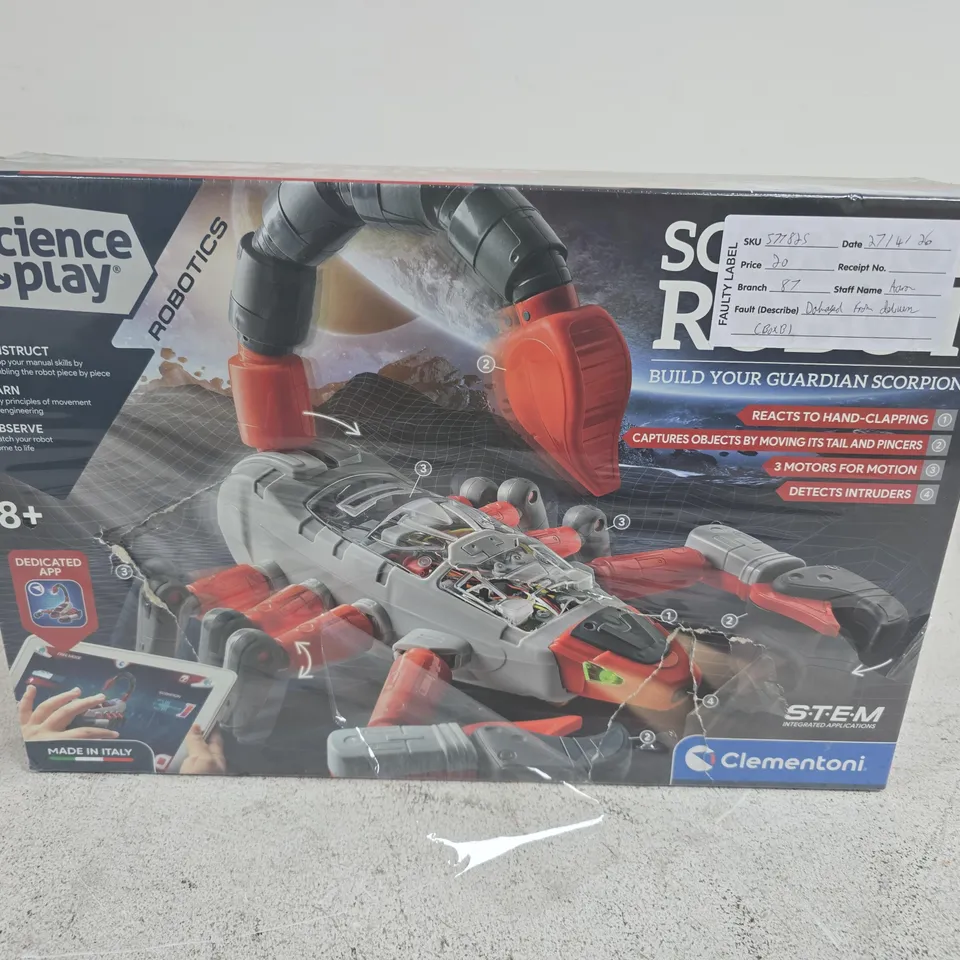 CLEMENTONI SCIENCE & PLAY ROBOTICS KIT 