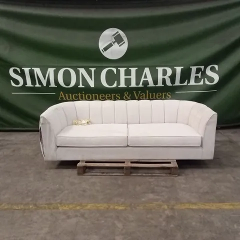 GUILD FABRIC 3 SEATER SOFA - IVORY