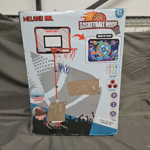 BOXED MELAND BASKETBALL HOOP 