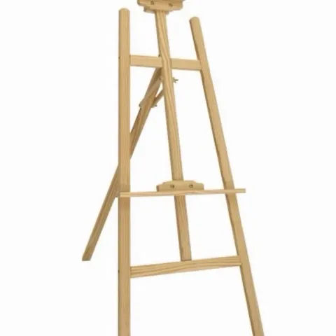 BOXED OYPLA 5FT WOODEN PINE EASEL ART STAND