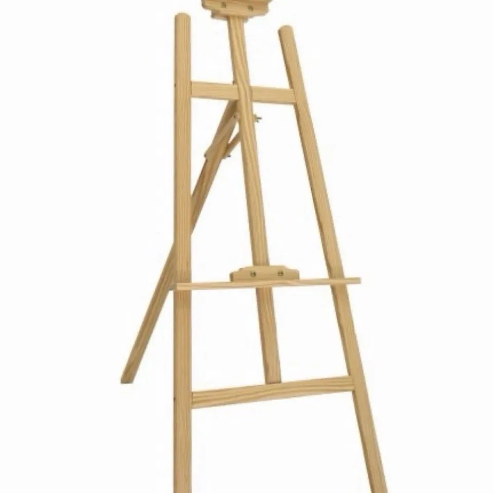BOXED OYPLA 5FT WOODEN PINE EASEL ART STAND