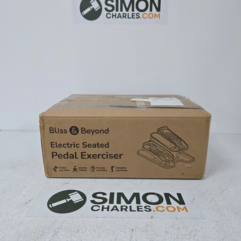 BLISS & BEYOND ELECTRIC SEATED PEDAL EXERCISER – BOXED