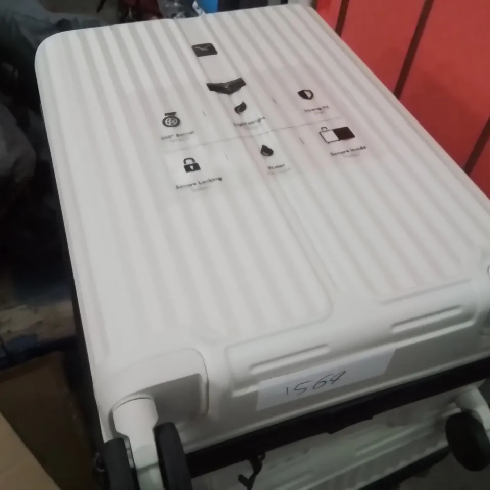 LUGG TRAVEL CABIN BAG WHITE