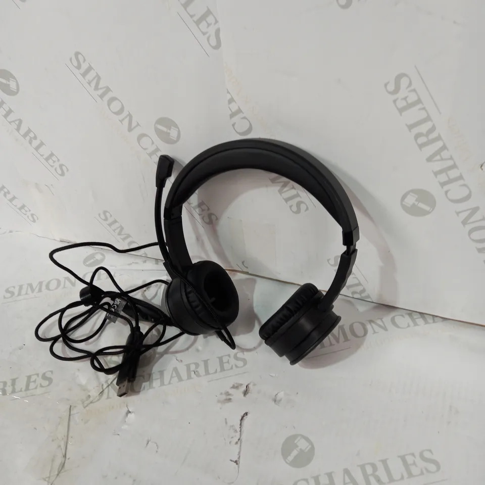 BLACKWEB USB PC HEADSET