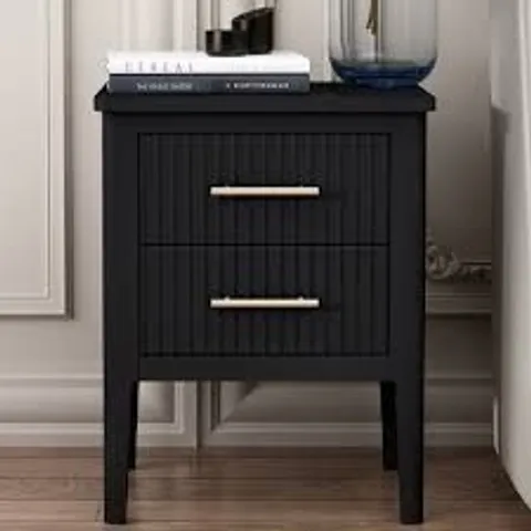 BOXED 2 DRAWER BEDSIDE PETITE