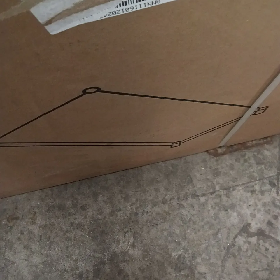 BOXED VOGUE PREP TABLE - STAINLESS STEEL