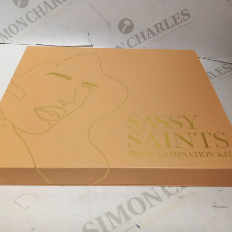 BOXED SASSY SAINTS BROW LAMINATION KIT