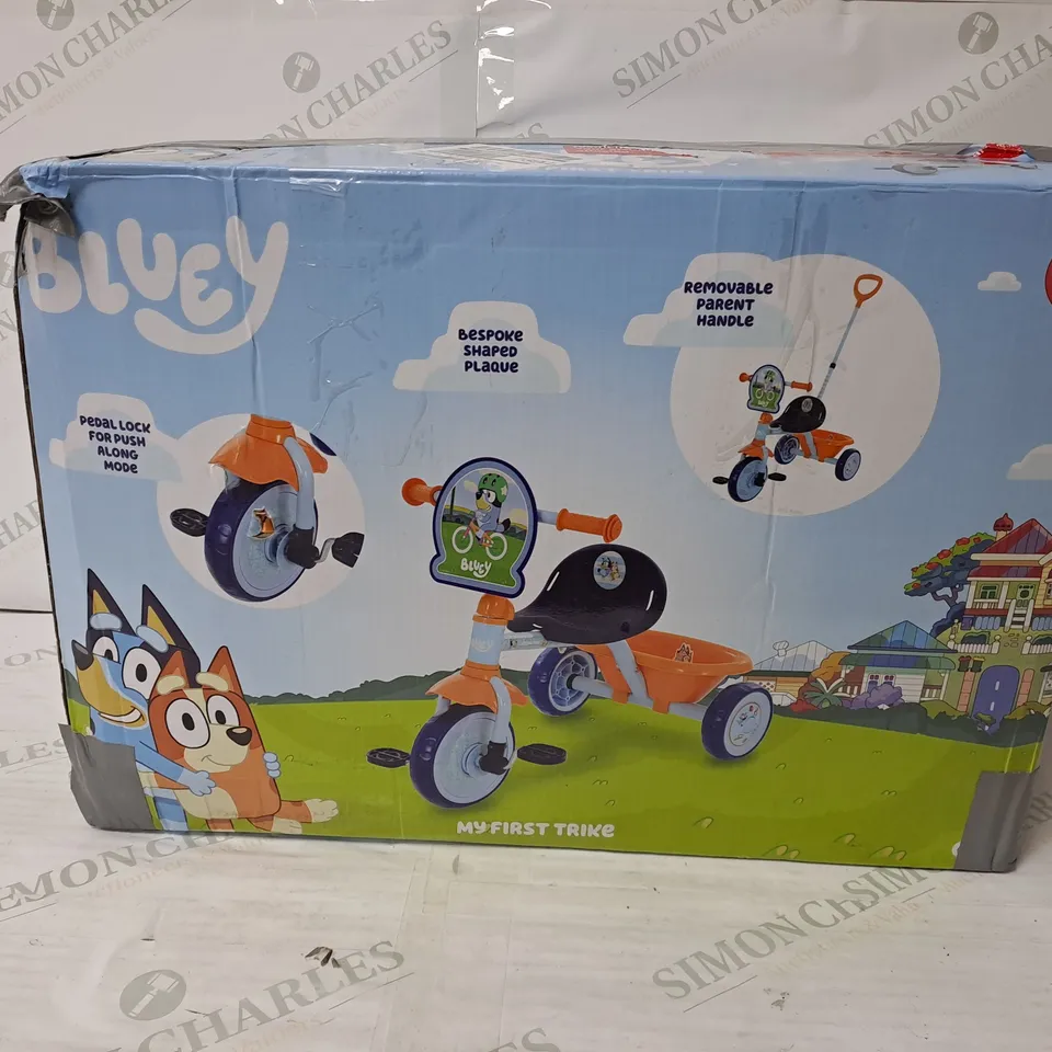 BOXED BLUEY MY FIRST TRIKE  RRP £45.99