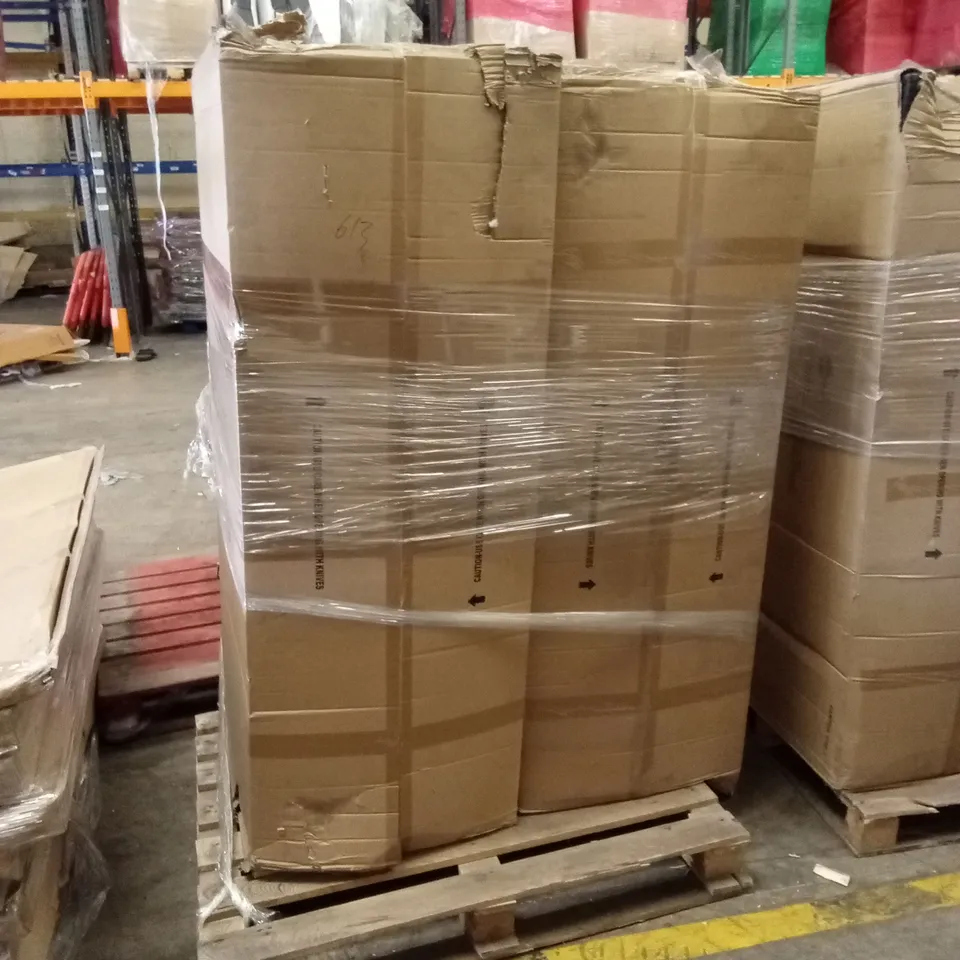 PALLET OF ASSORTED INCOMPLETE RATTAN OUTDOOR FURNITURE SETS, PARTS ONLY